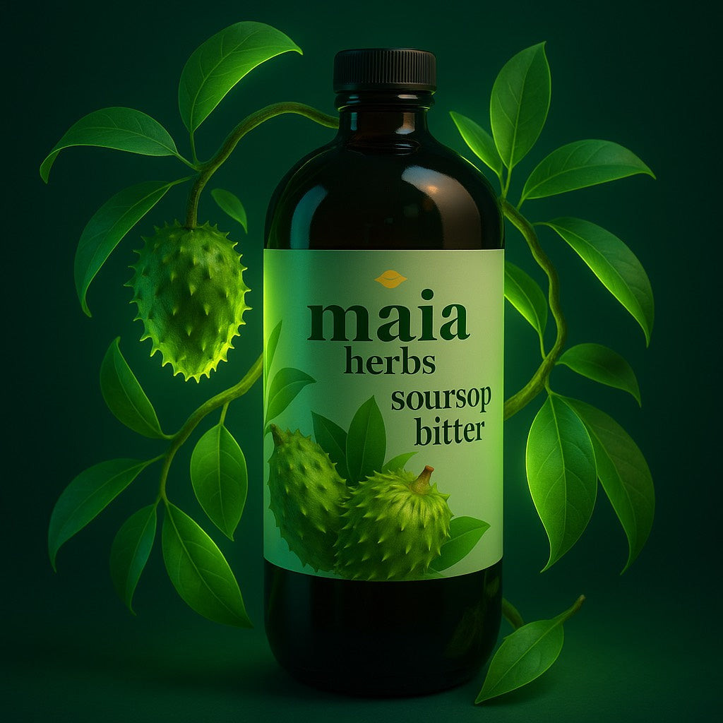 Graviola Glow™ Soursop Bitters – Gut Detox & Immune Support (16oz)