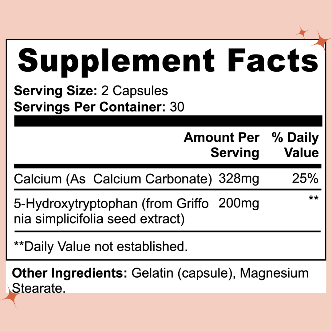 GraviolaGlow NeuroCalm    5-HTP Capsules