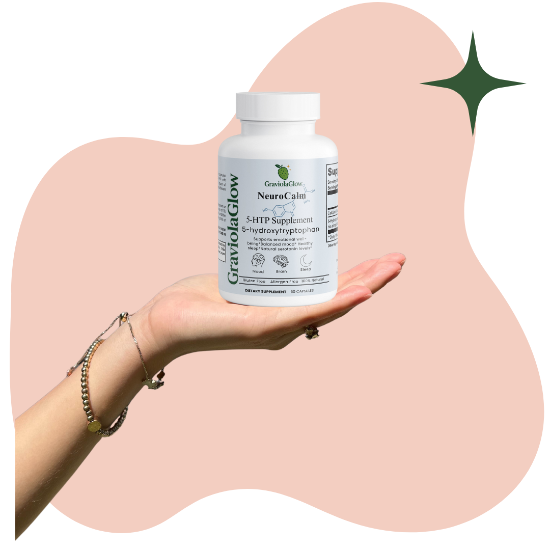 GraviolaGlow NeuroCalm    5-HTP Capsules