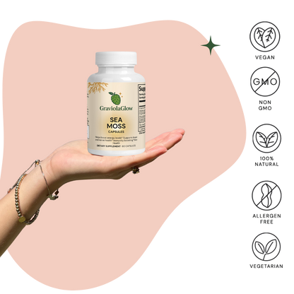 GraviolaGlow Sea Moss Capsules